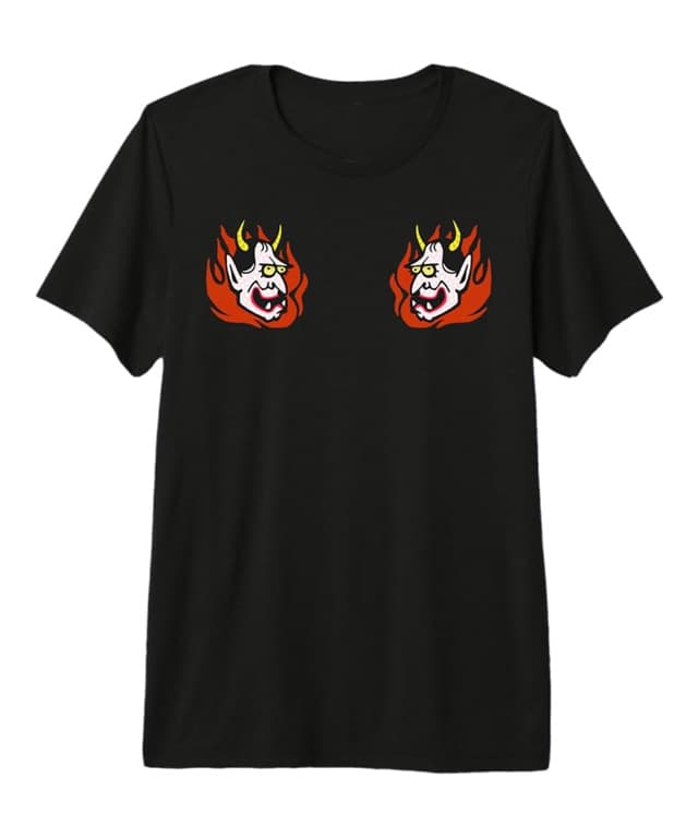 Face-to-Face Hannya Illustration (Relaxed Style) - Image 2