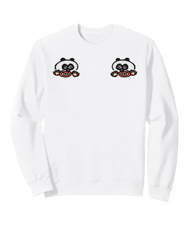 向かい合うゆるいパンダ face2face - 画像2