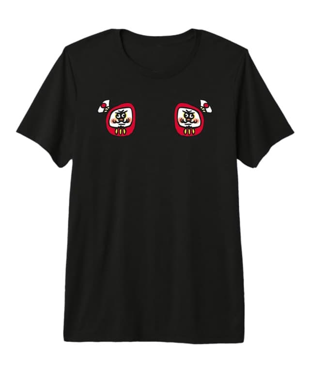 Face-to-Face Daruma Illustration (Relaxed Style) - Image 2