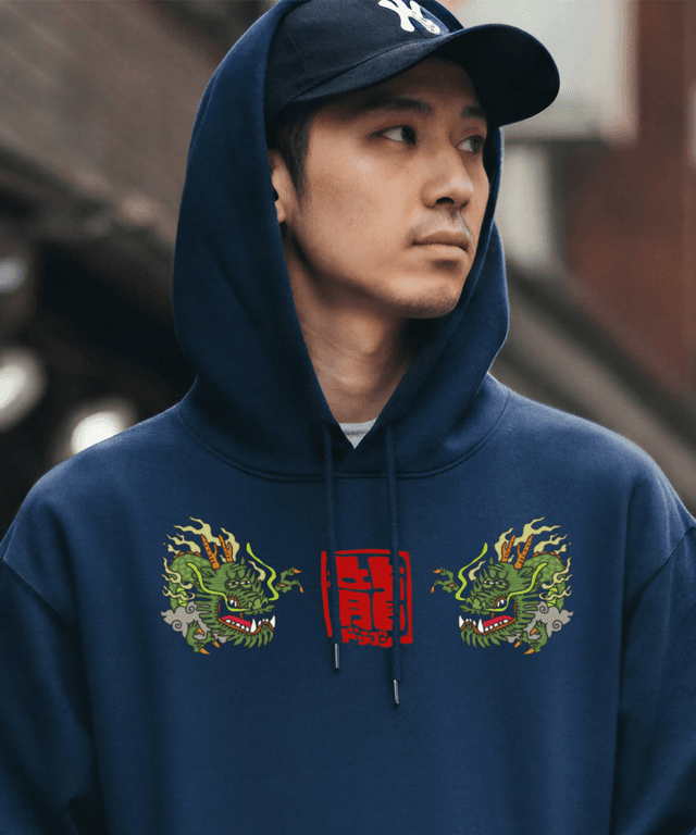 向かい合う 龍（ドラゴン） face2face - 画像1