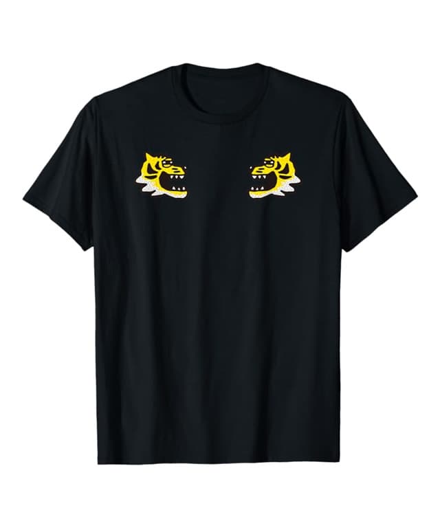 Face-to-Face Tiger Illustration (Relaxed Style) - Image 2