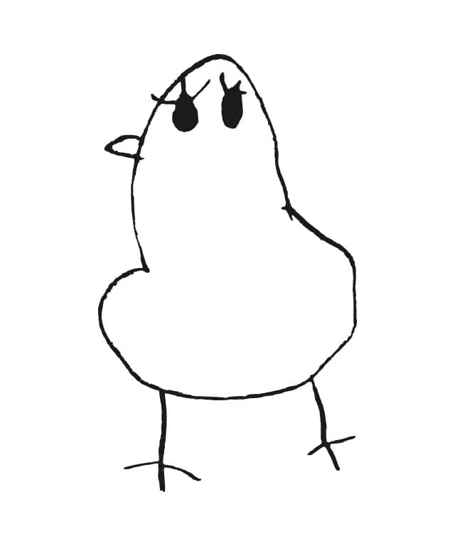 4歳の娘が描いた ひよこ - 画像4